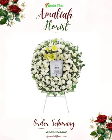 Krans Bunga Duka Mengok